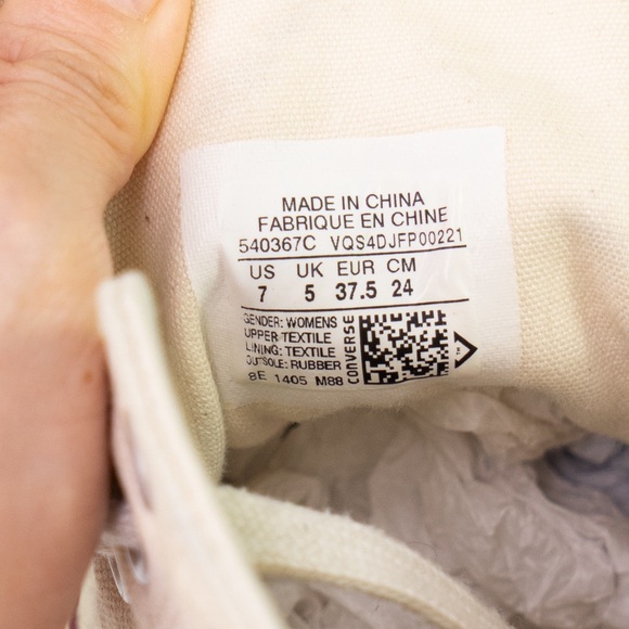 Converse Chuck Taylor All Star Hi Athletic Shoes Sneakers 540367C Womens Size 7 - Picture 5 of 10